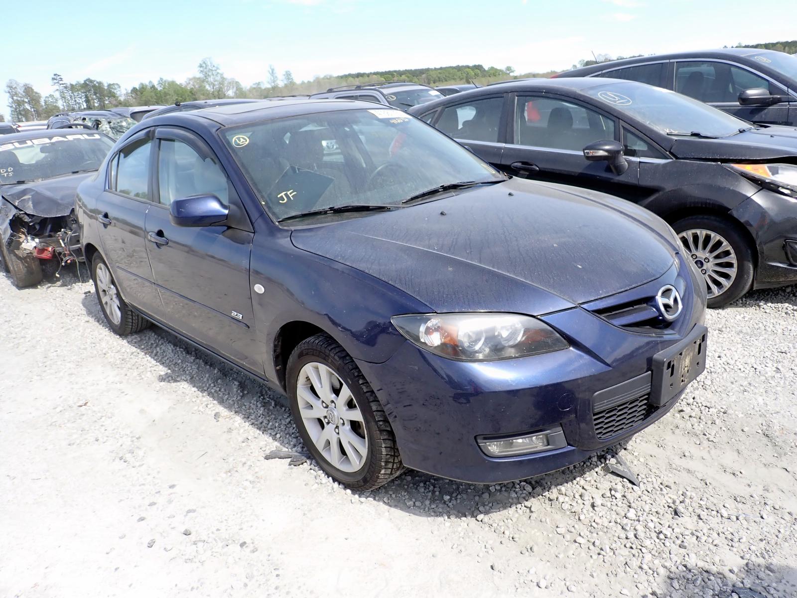 MAZDA 3 S 2008 with VIN JM1BK323781100338 - Photo from auction
