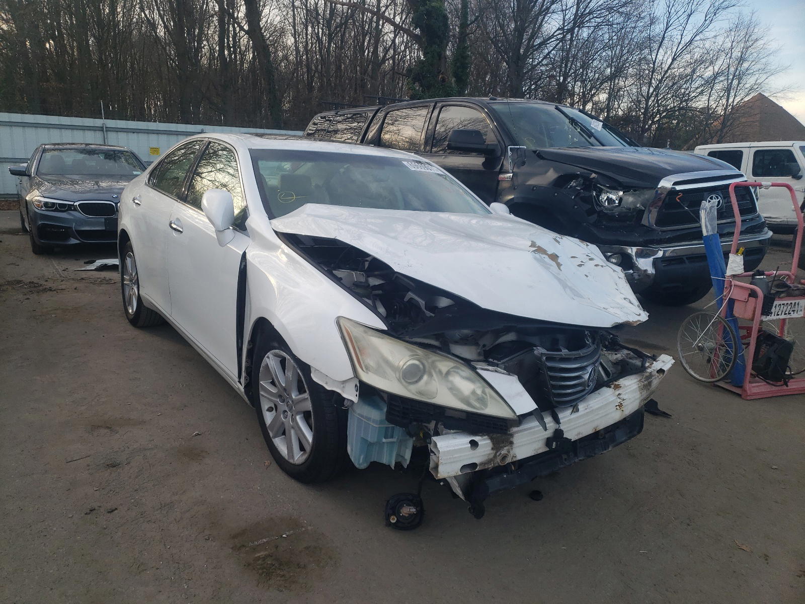 LEXUS ES 350 2007 with VIN JTHBJ46G672125213 - Photo from auction