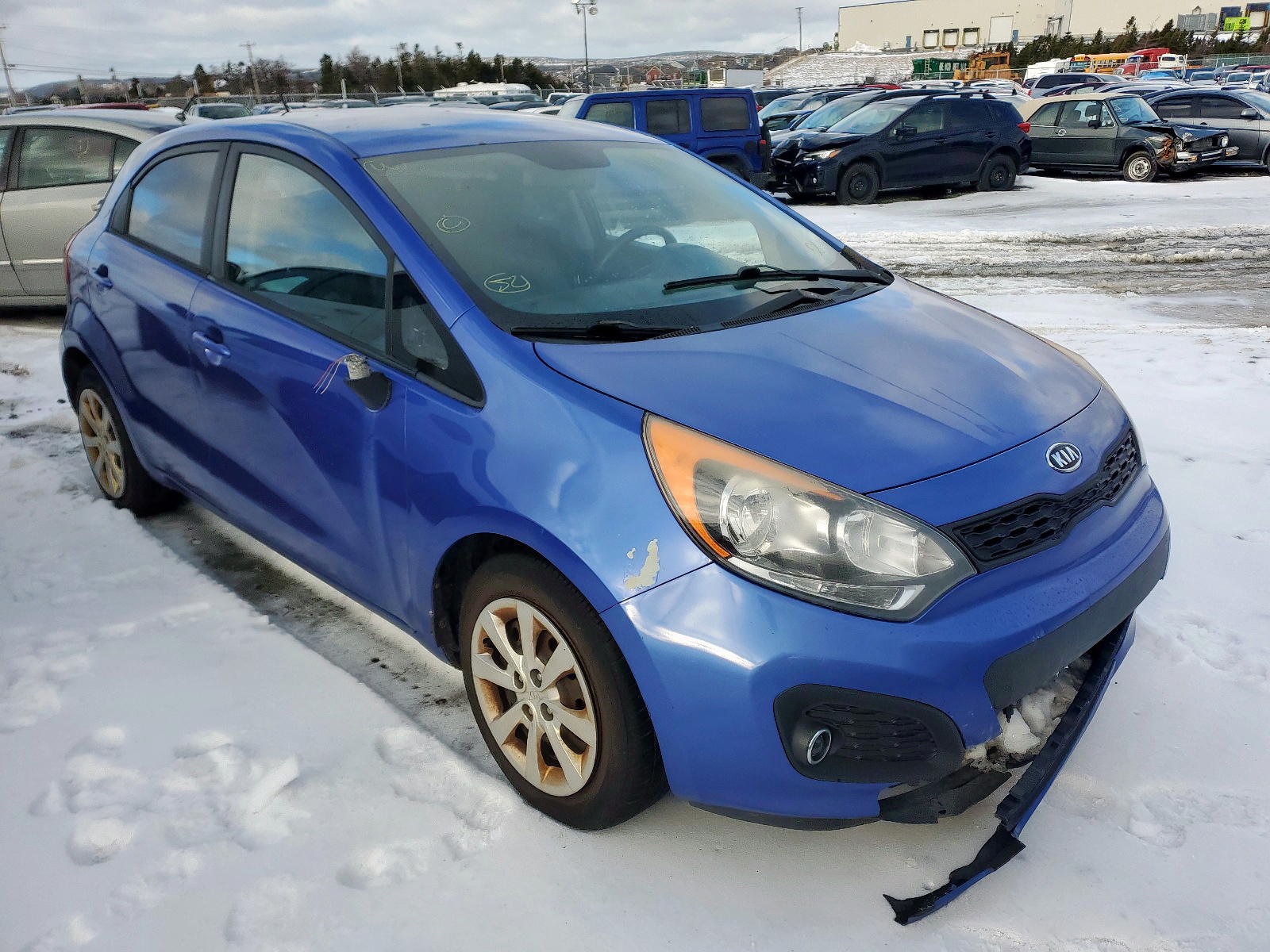 Photo 14 from auction – 2012 KIA RIO LX with VIN KNADM5A31C6758018
