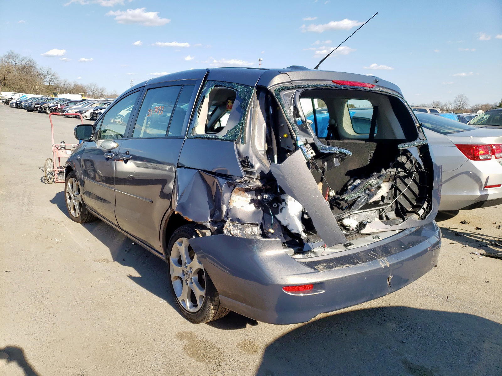 Photo 3 from auction – 2009 MAZDA 5 with VIN JM1CR29L690333635