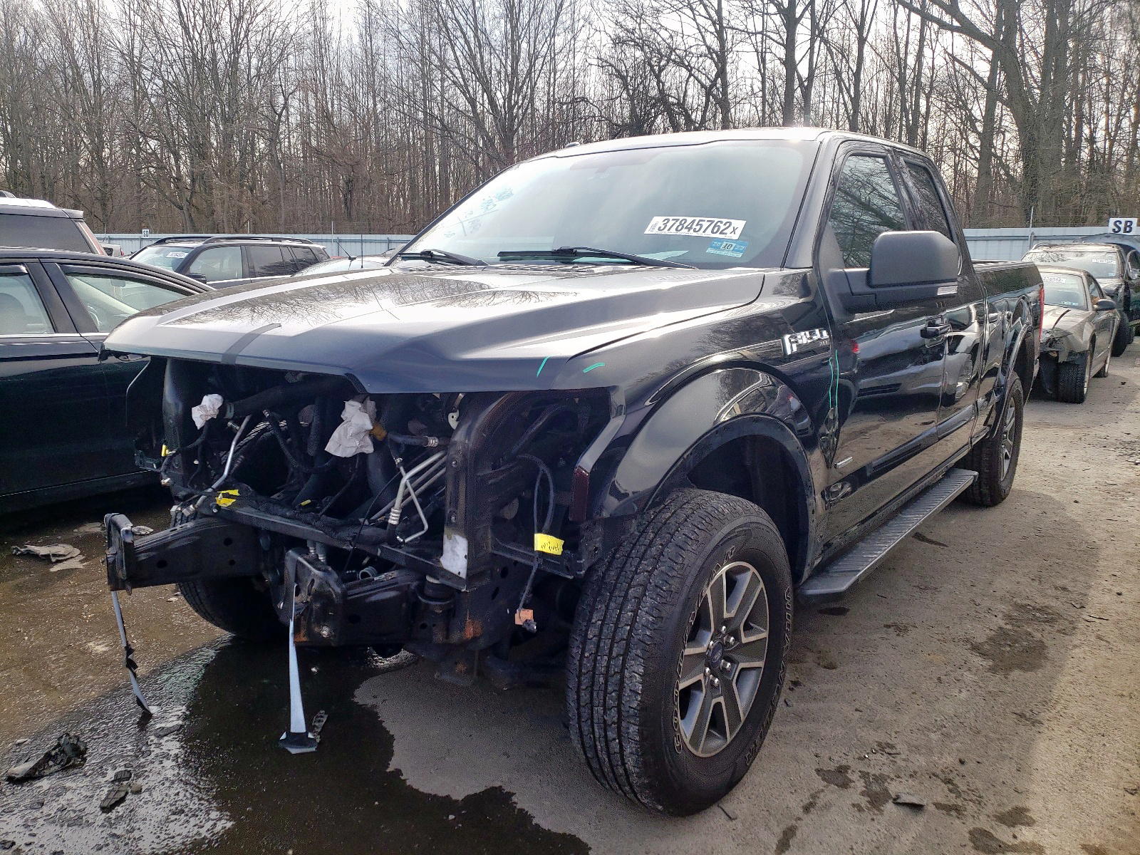 Photo 2 from auction – 2015 FORD F150 SUPER with VIN 1FTEX1EP7FFC44568
