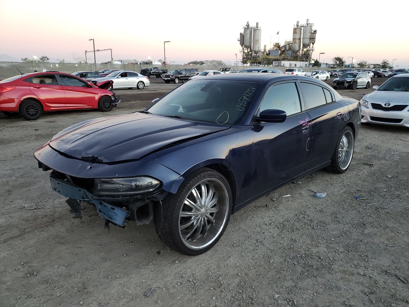 Photo 2 from auction – 2015 DODGE CHARGER SX with VIN 2C3CDXHG8FH846879