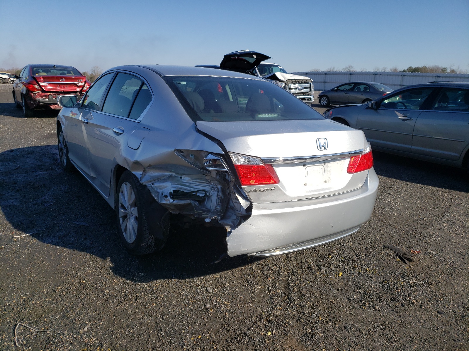 Photo 3 from auction – 2014 HONDA ACCORD EX with VIN 1HGCR2F75EA260187