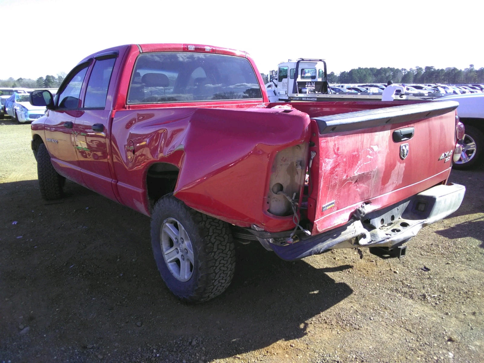 Photo 3 from auction – 2007 DODGE RAM 1500 S with VIN 1D7HU18P17S110526