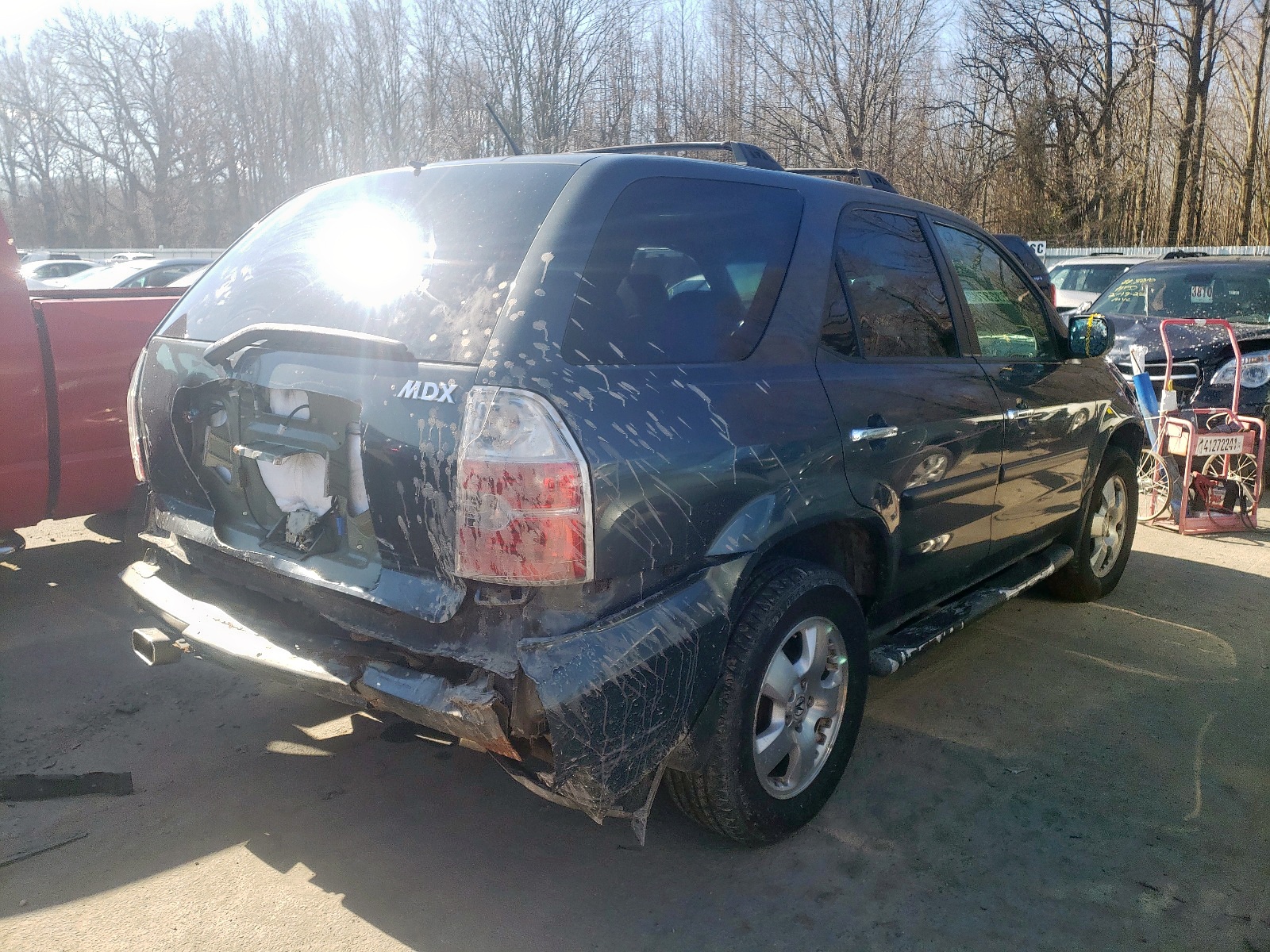 Photo 4 from auction – 2004 ACURA MDX with VIN 2HNYD18204H553942