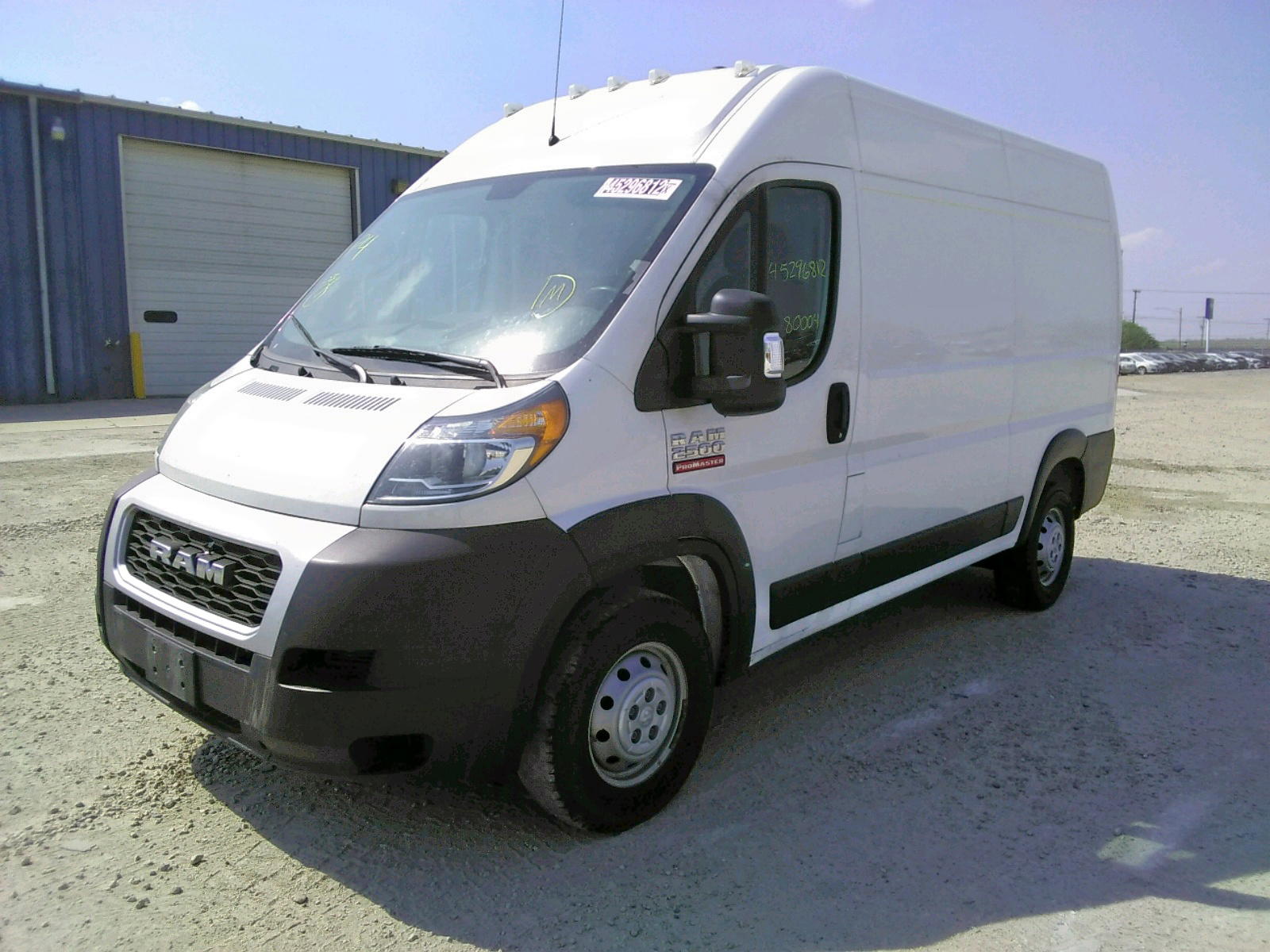Photo 2 from auction – 2019 RAM PROMASTER with VIN 3C6TRVCG9KE520515
