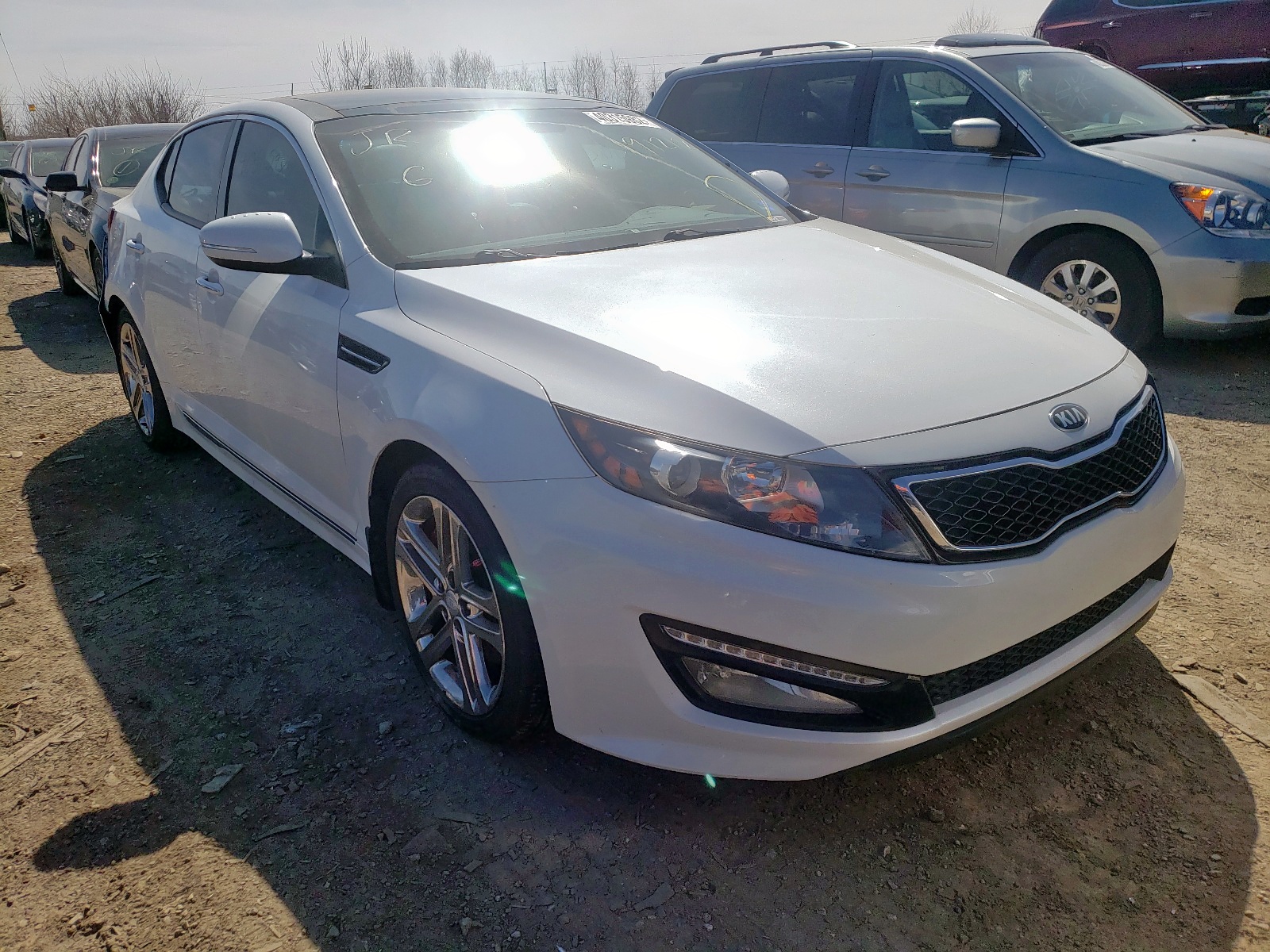 Photo 1 from auction – 2013 KIA OPTIMA SX with VIN 5XXGR4A69DG191212
