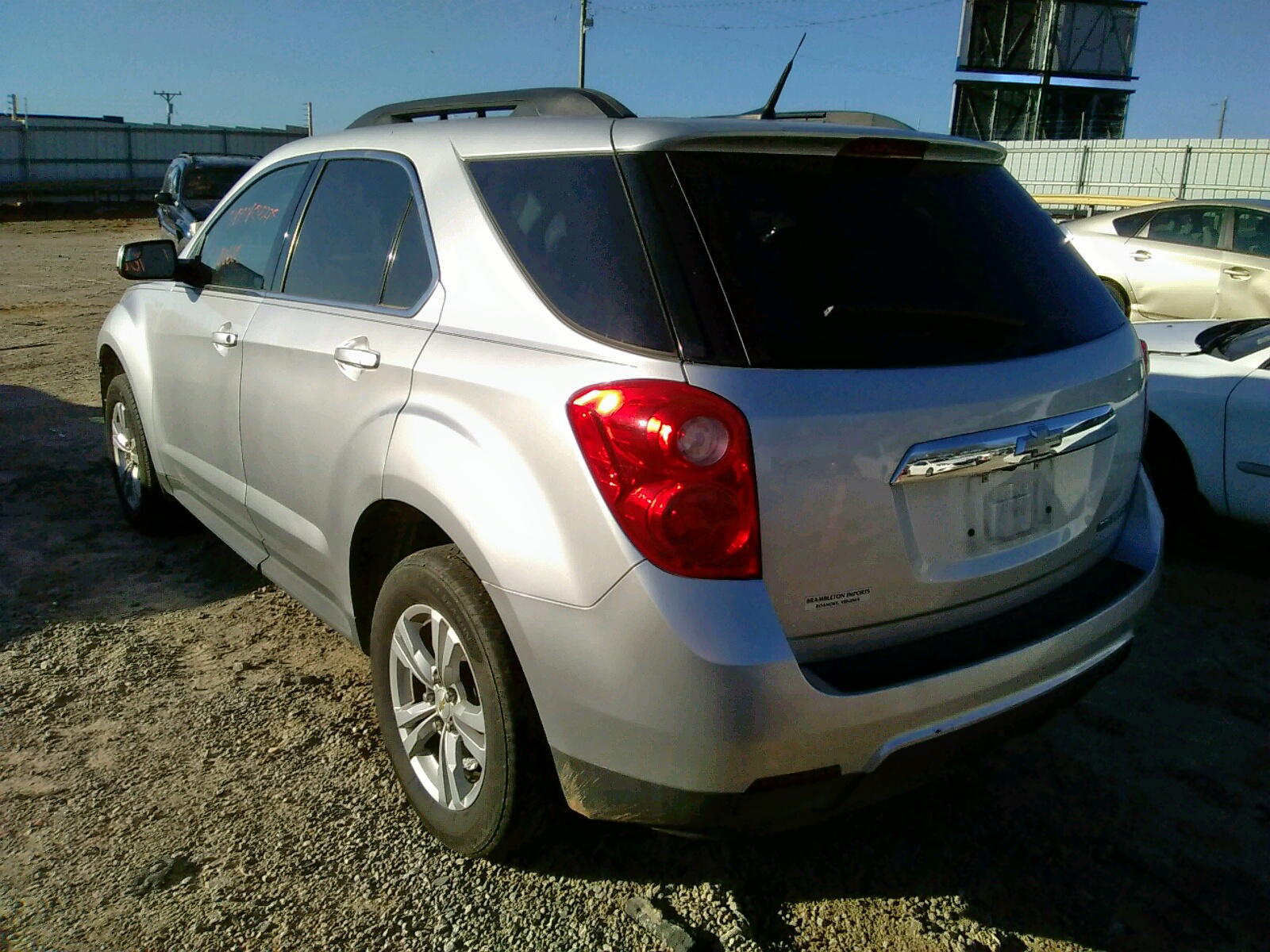 Photo 3 from auction – 2012 CHEVROLET EQUINOX LT with VIN 2GNALDEK7C6324417