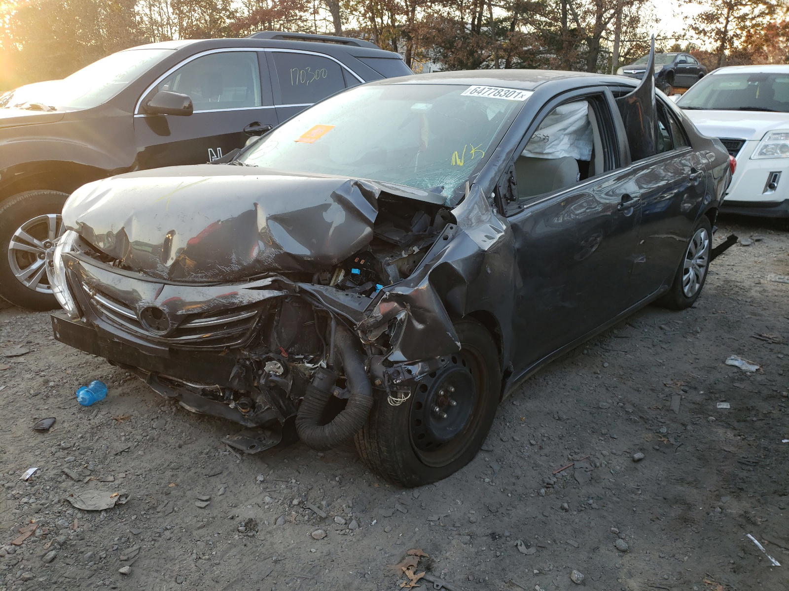 Photo 2 from auction – 2013 TOYOTA COROLLA BA with VIN 2T1BU4EE8DC027449