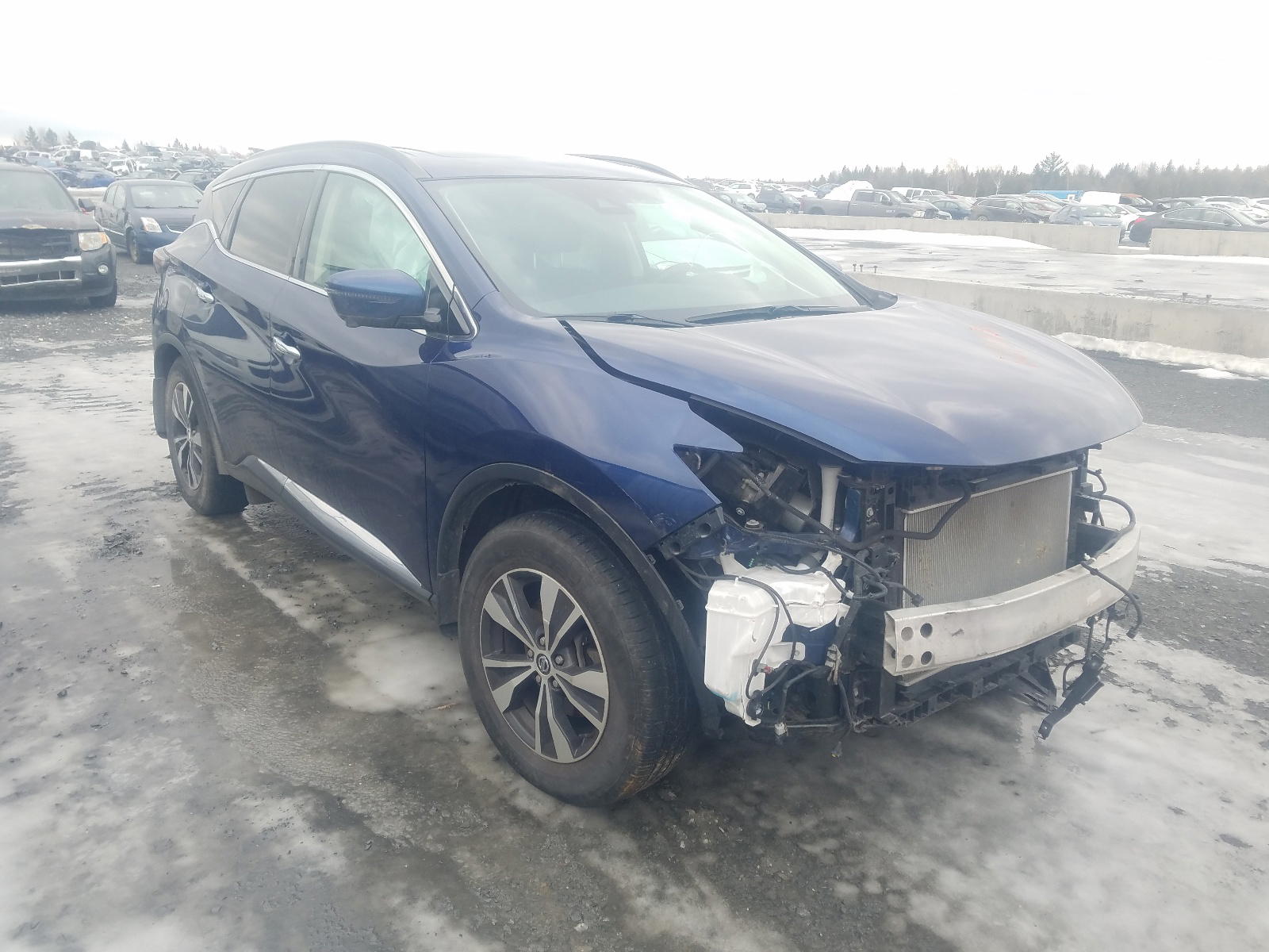 NISSAN MURANO SV 2020 with VIN 5N1AZ2BS8LN115484 - Photo from auction
