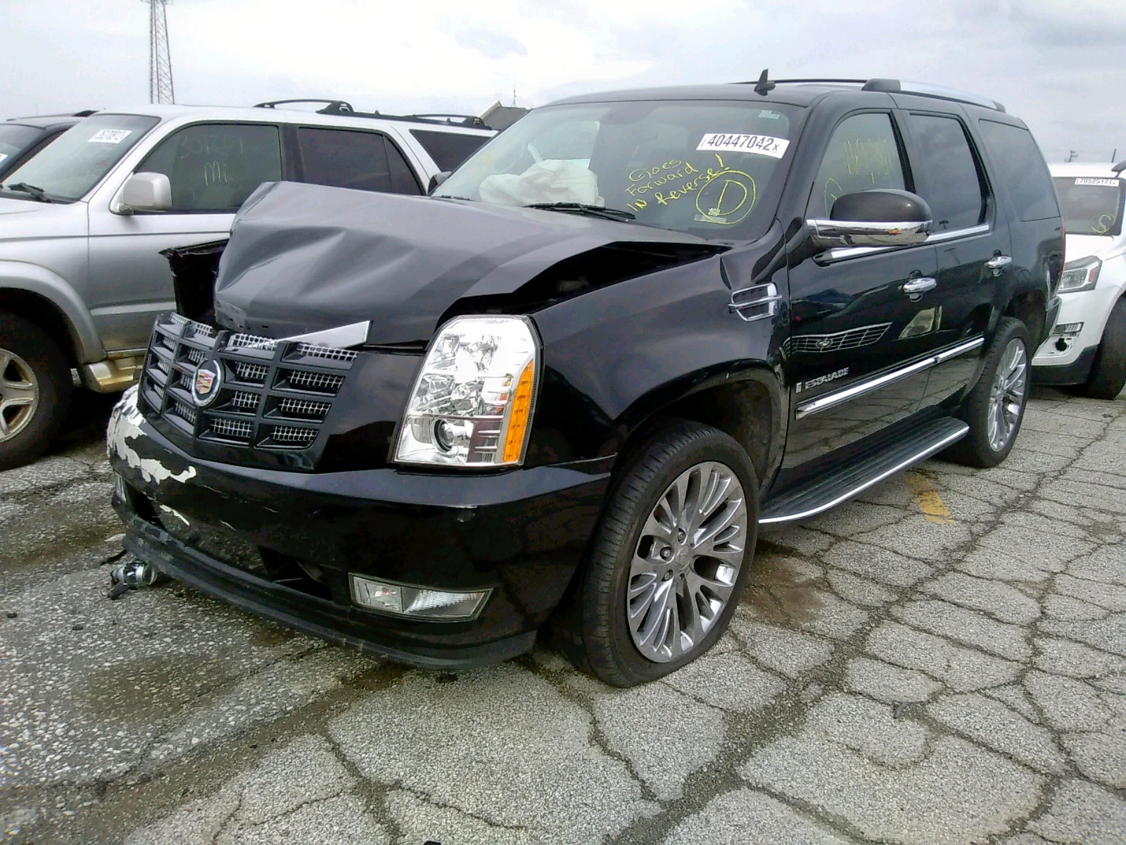 Photo 2 from auction – 2009 CADILLAC ESCALADE S with VIN 1GYFK53229R124790
