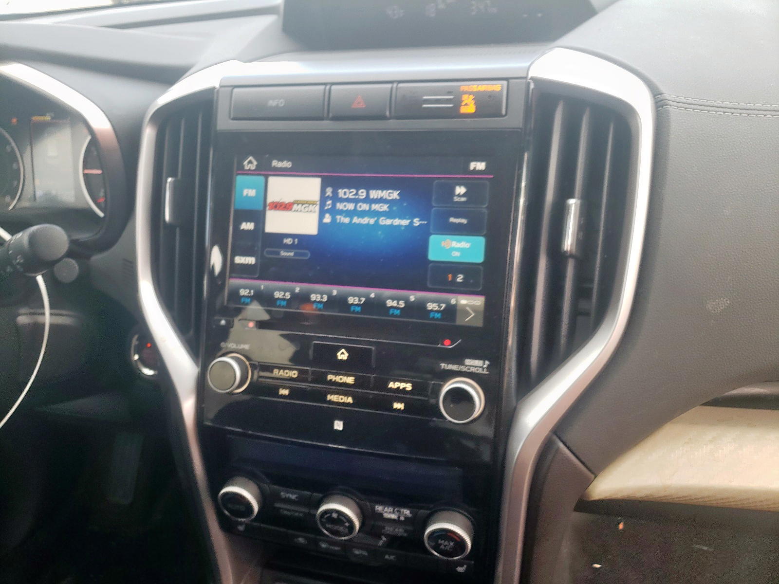 Photo 9 from auction – 2022 SUBARU ASCENT PRE with VIN 4S4WMAED6N3402641