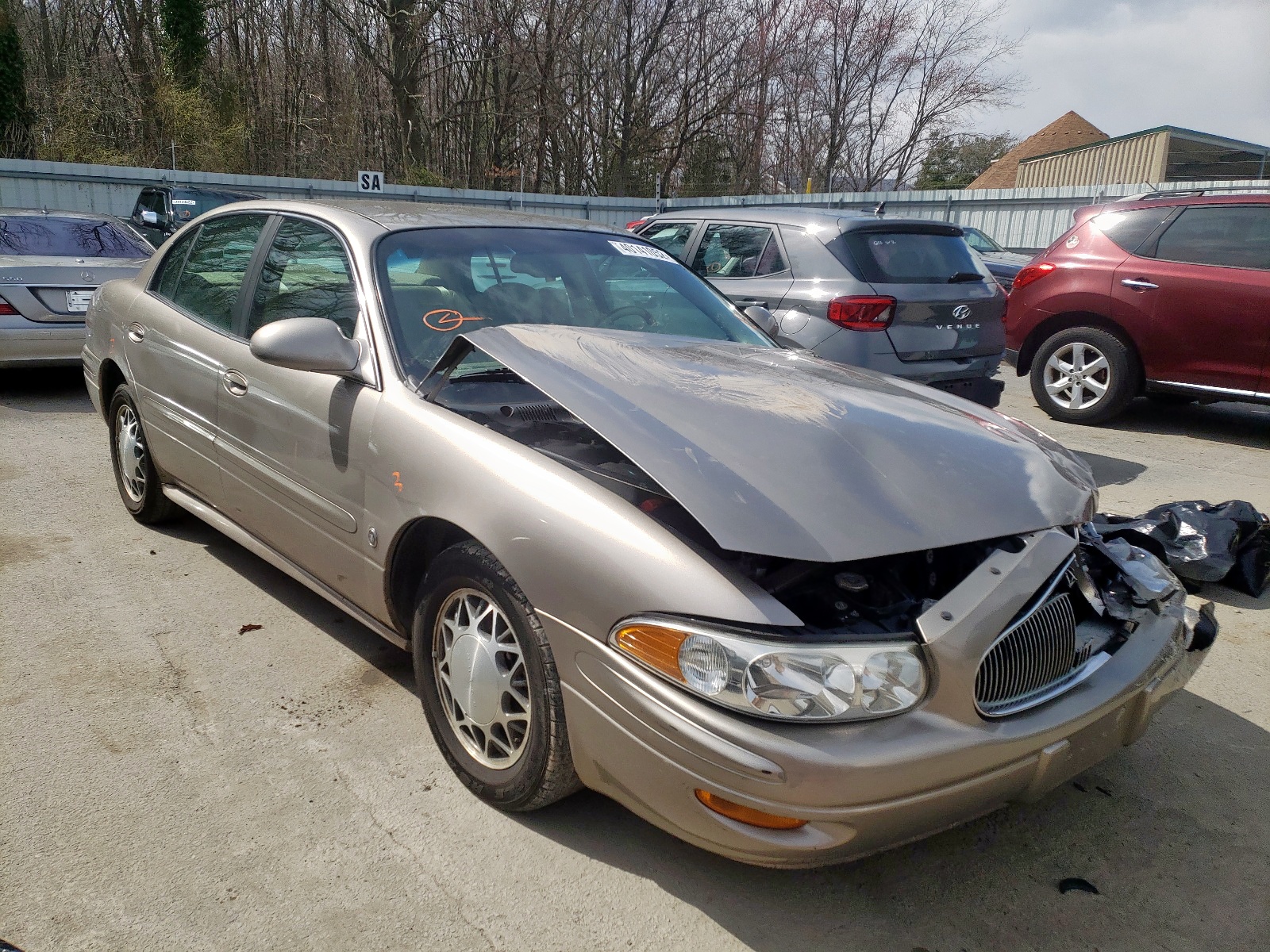 BUICK LESABRE CU 2004 with VIN 1G4HP54K144122366 - Photo from auction