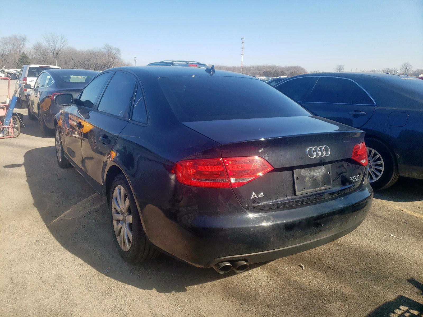 Photo 3 from auction – 2012 AUDI A4 PREMIUM with VIN WAUBFAFL4CN009724