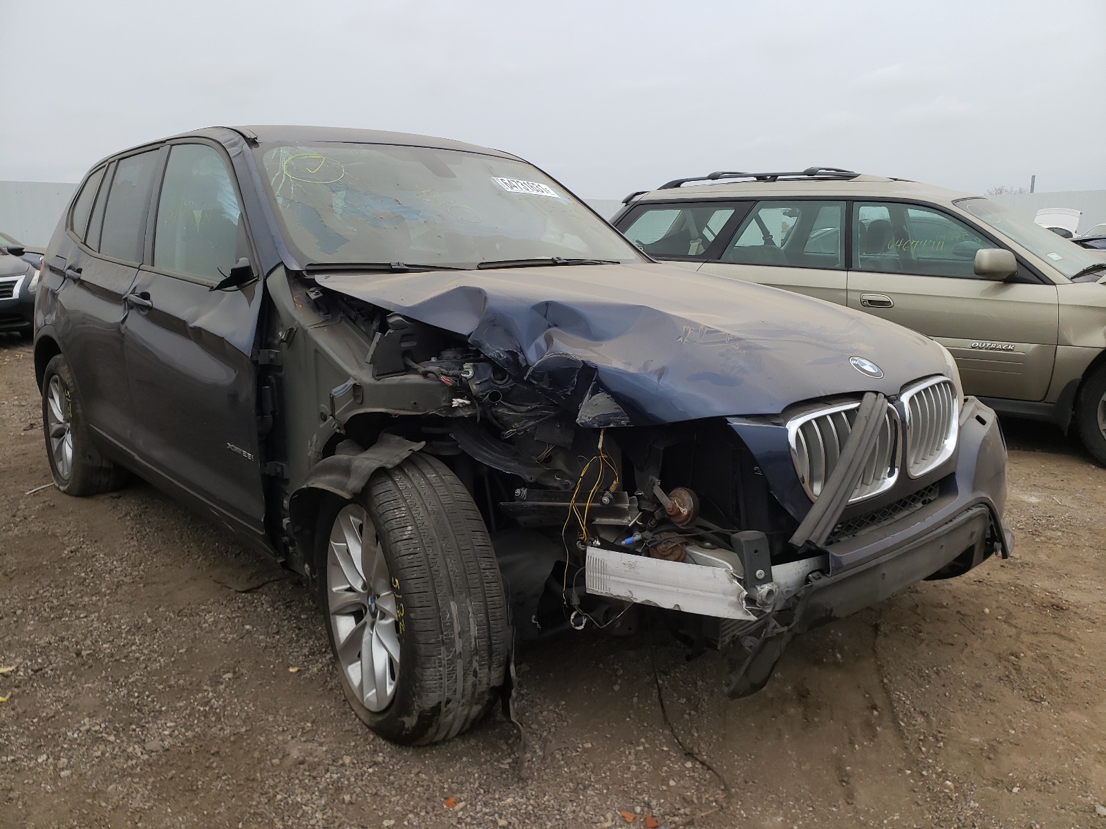 BMW X3 XDRIVE2 2014 with VIN 5UXWX9C54E0D16110 - Photo from auction