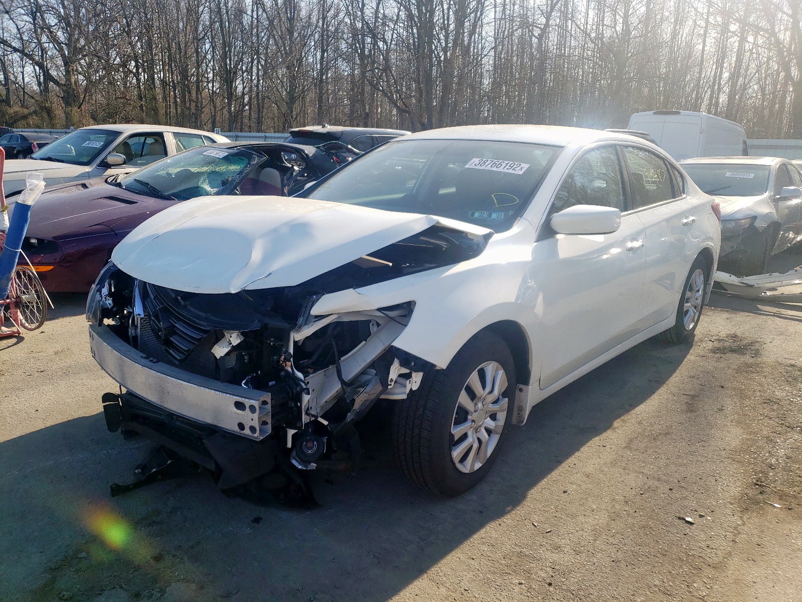 Photo 2 from auction – 2017 NISSAN ALTIMA 2.5 with VIN 1N4AL3AP2HC255337