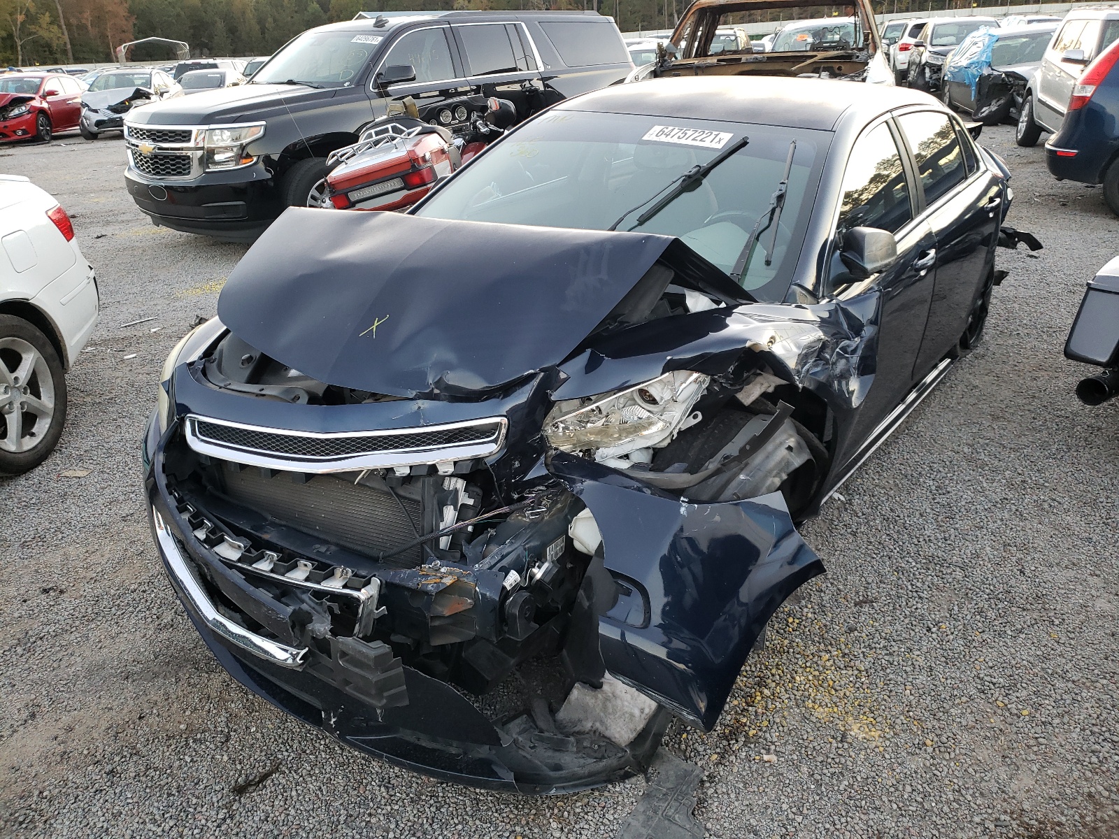 Photo 2 from auction – 2010 CHEVROLET MALIBU LS with VIN 1G1ZB5EB8AF140510