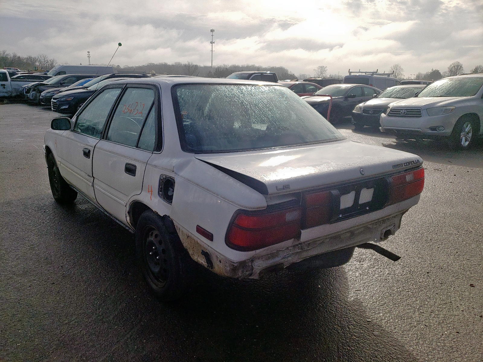 Photo 3 from auction – 1992 TOYOTA COROLLA LE with VIN 2T1AE97A4NC149758