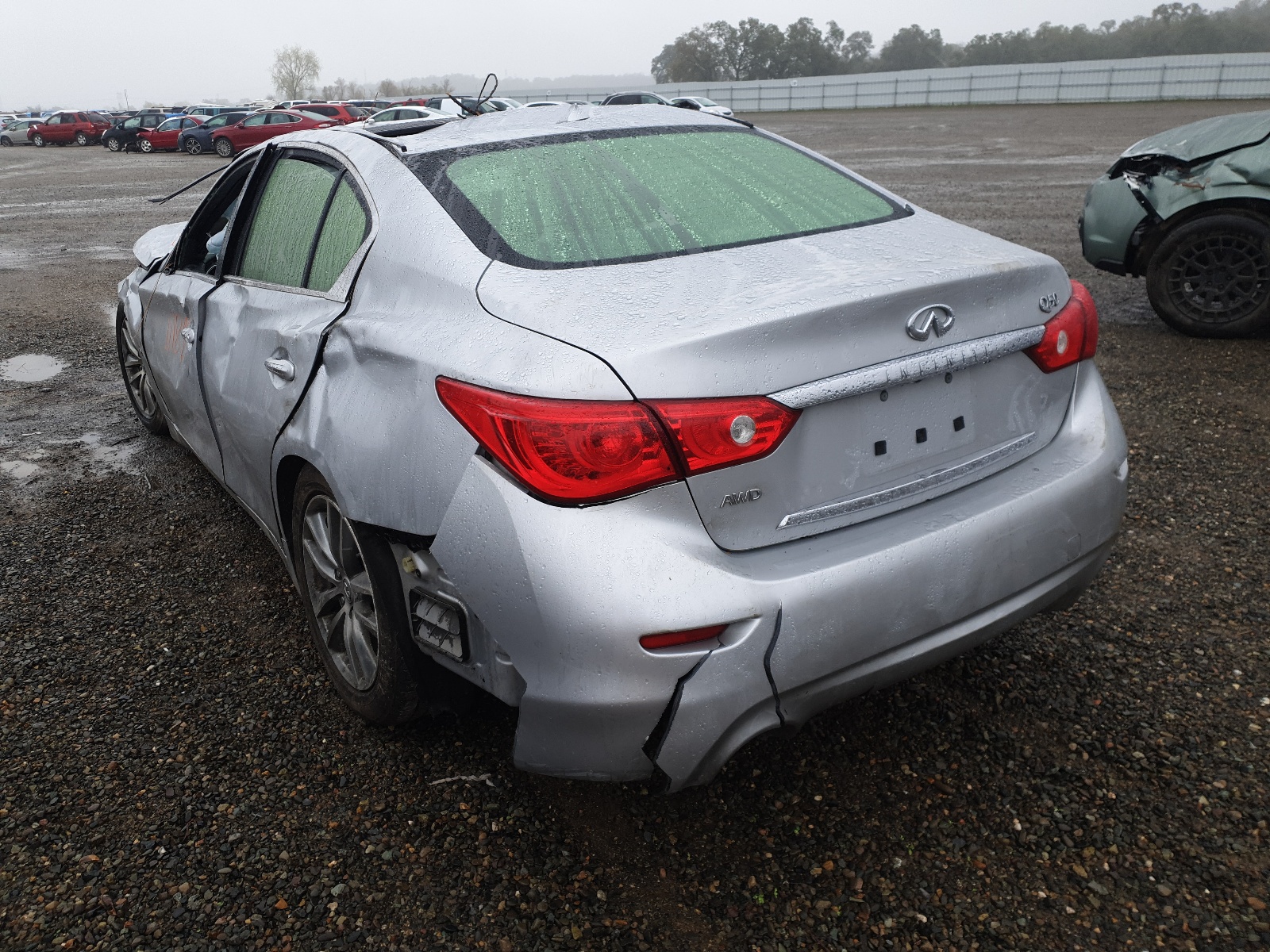 Photo 3 from auction – 2016 INFINITI Q50 BASE with VIN JN1CV7AR4GM252800
