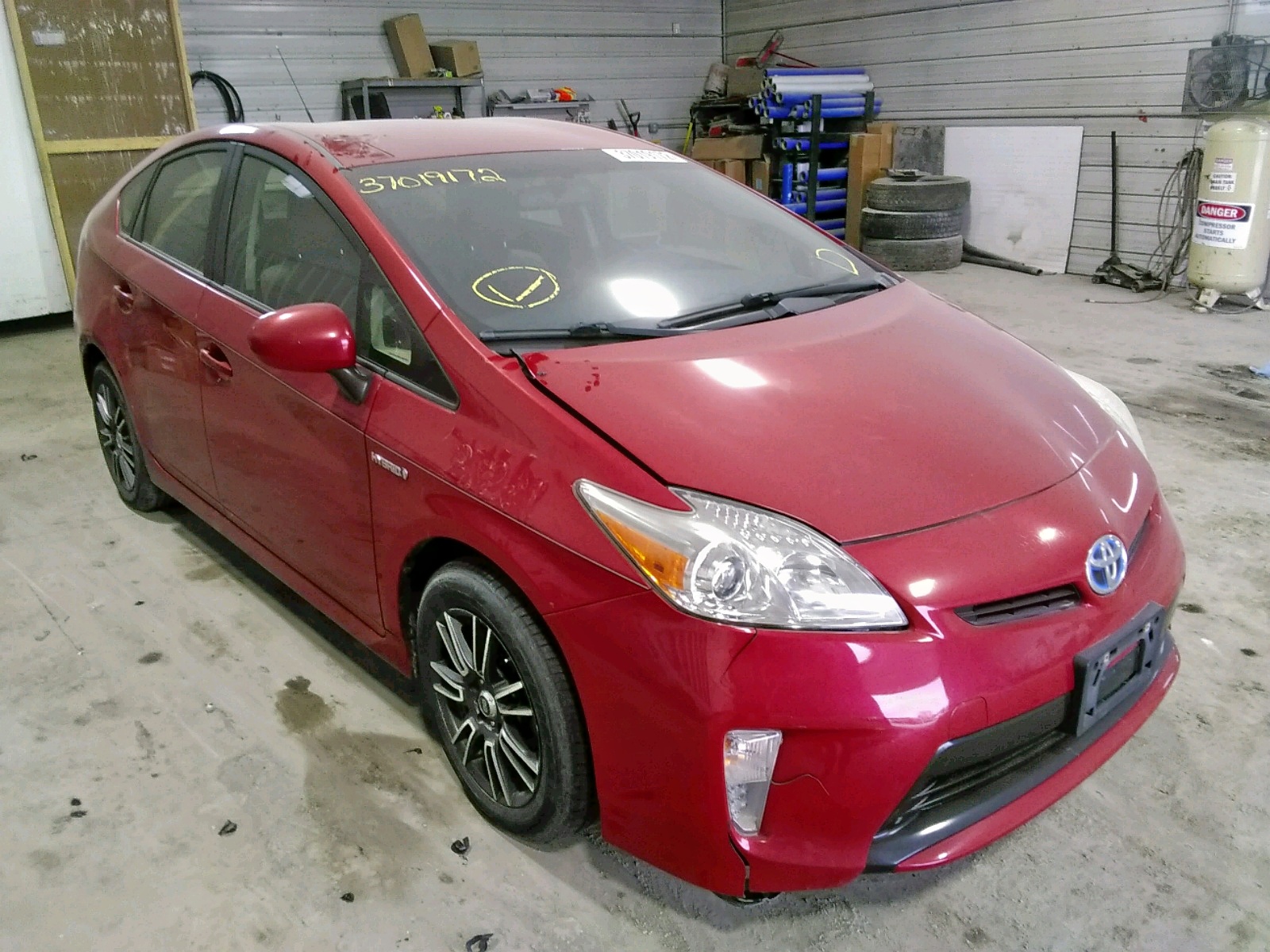 Photo 1 from auction – 2013 TOYOTA PRIUS with VIN JTDKN3DUXD1617592