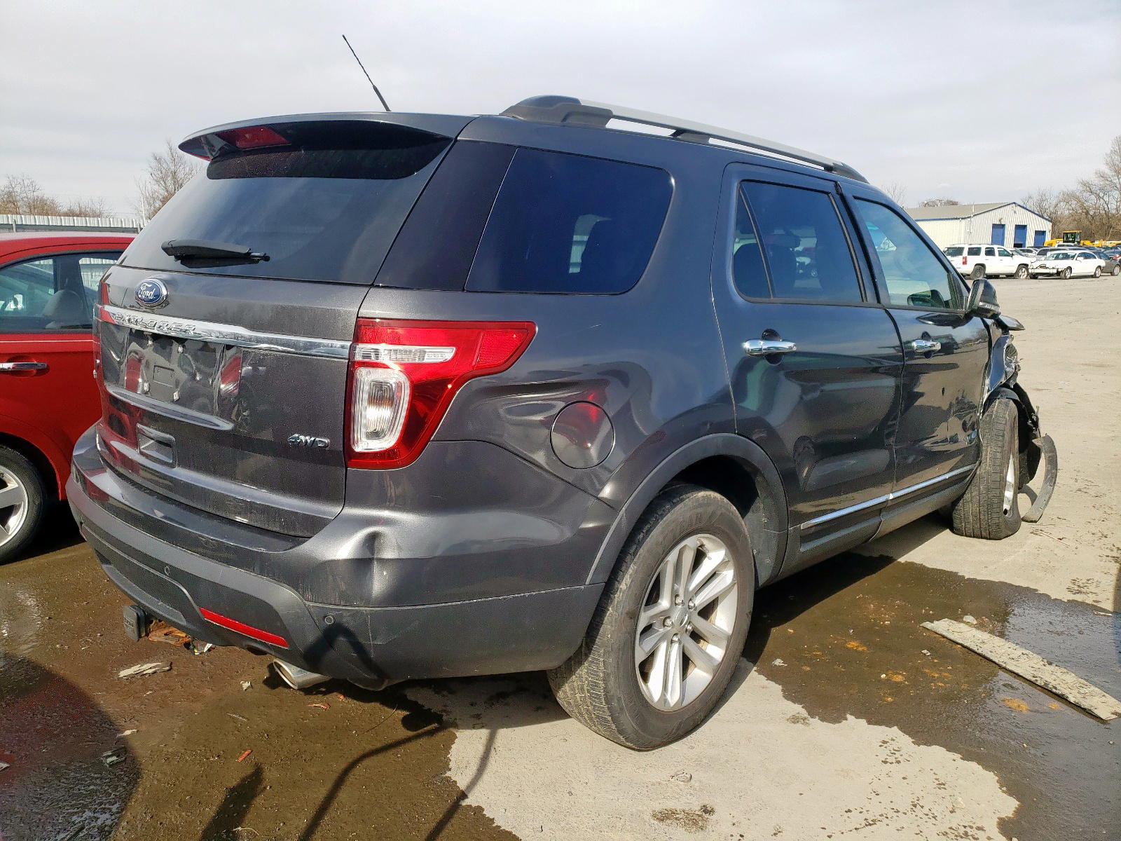 Photo 4 from auction – 2015 FORD EXPLORER X with VIN 1FM5K8D80FGB45596
