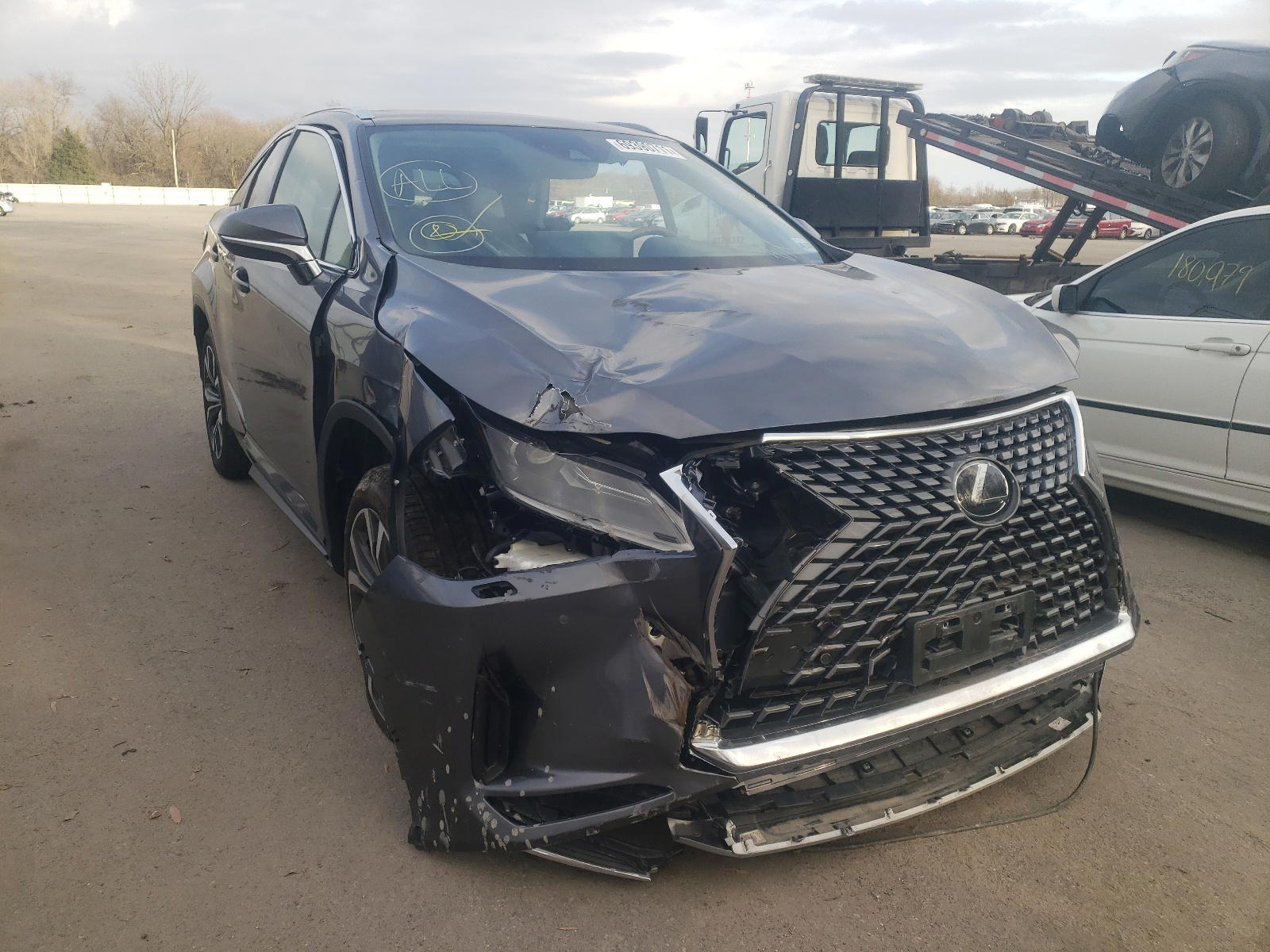 LEXUS RX 350 2021 with VIN 2T2HZMDA2MC268025 - Photo from auction