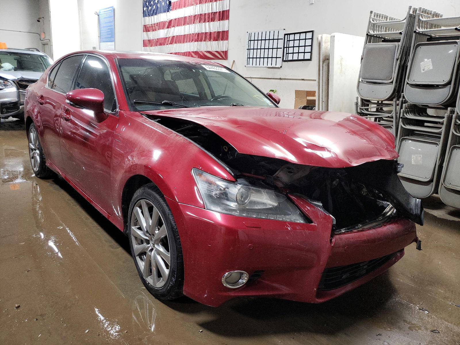 LEXUS GS 350 2013 with VIN JTHCE1BL3D5014395 - Photo from auction