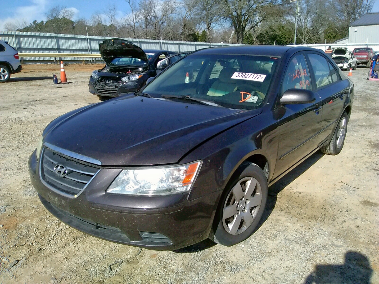 Photo 2 from auction – 2010 HYUNDAI SONATA GLS with VIN 5NPET4AC8AH583564