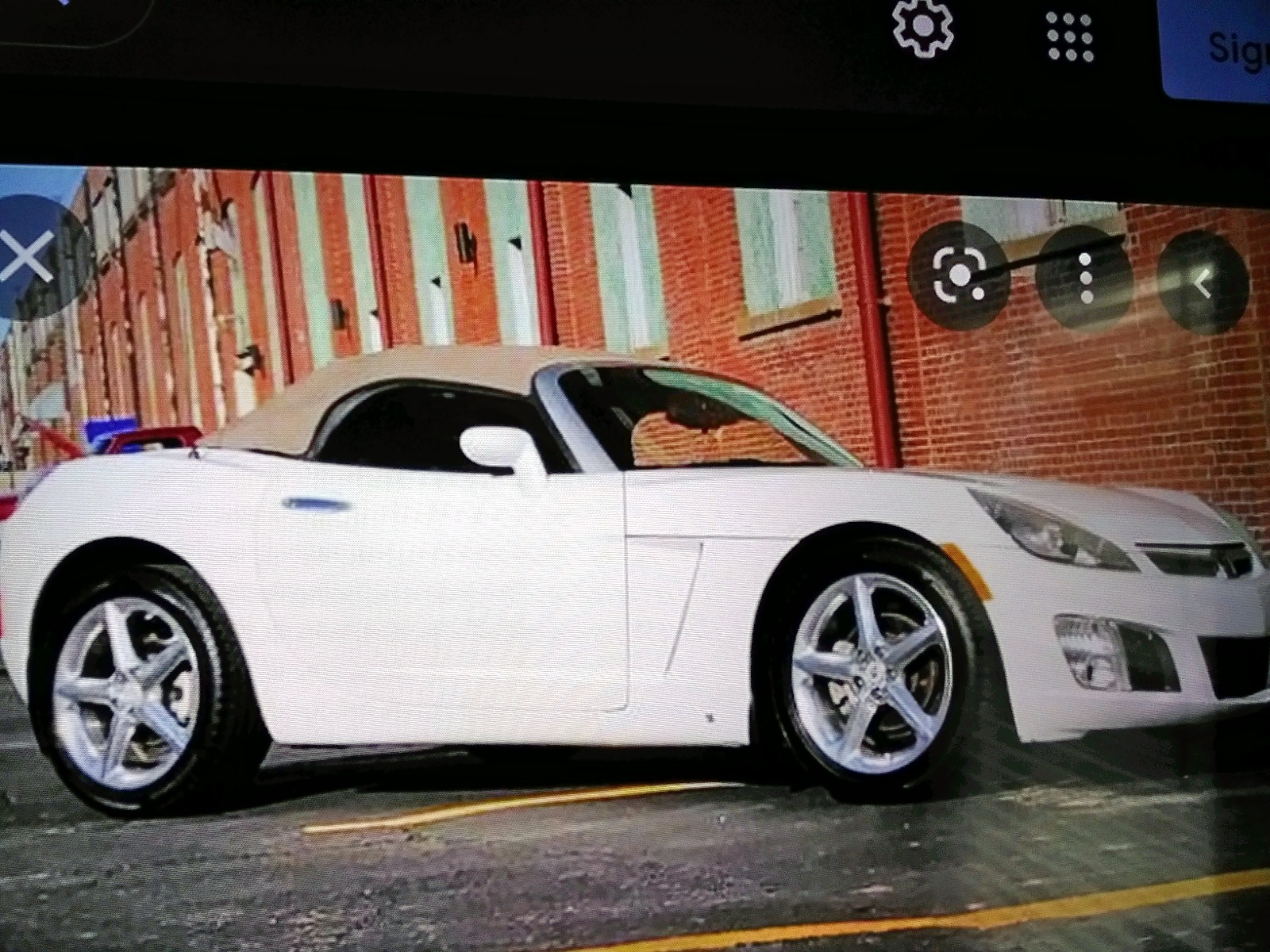 Photo 9 from auction – 2007 SATURN SKY REDLIN with VIN 1G8MG35X87Y768901