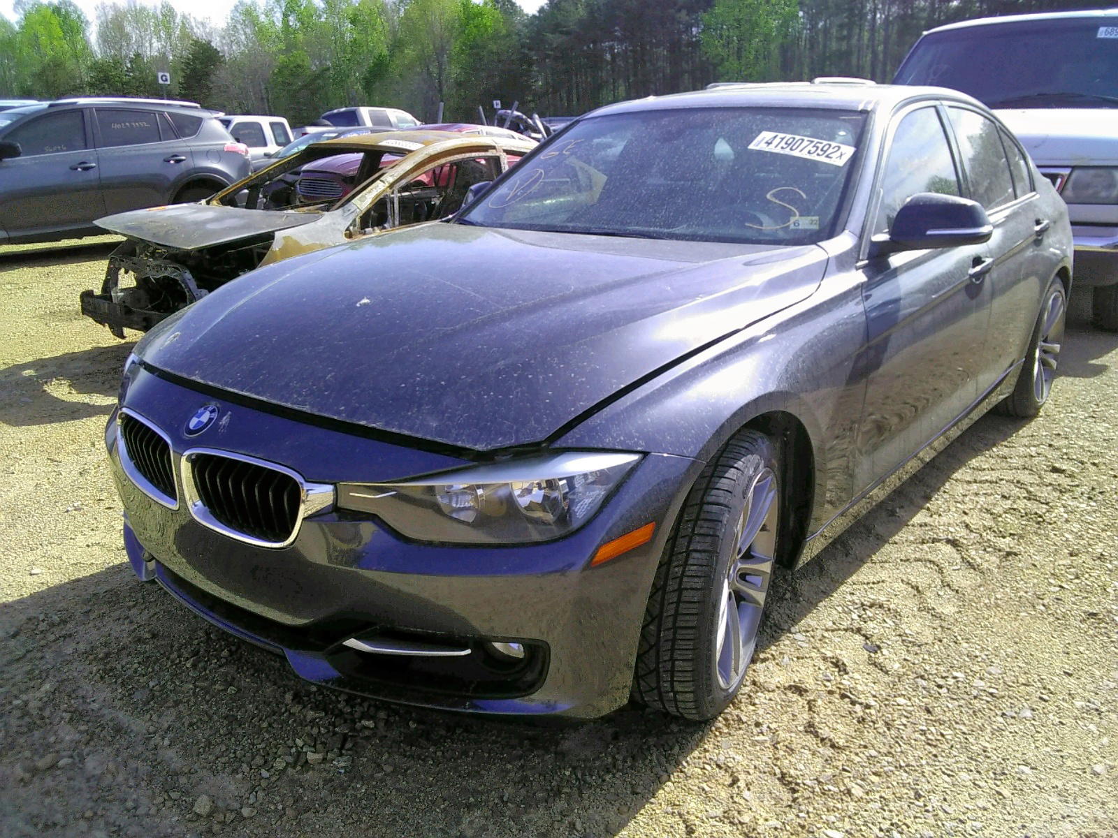 Photo 2 from auction – 2014 BMW 328 I with VIN WBA3A5G56ENP30141