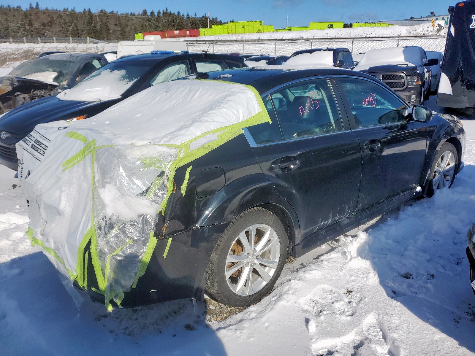 Photo 4 from auction – 2013 SUBARU LEGACY 3.6 with VIN 4S3BMJL63D2033684