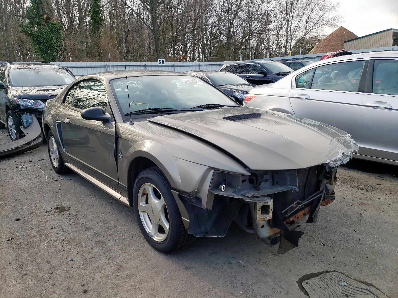 FORD MUSTANG 2001 with VIN 1FAFP40401F162263 - Photo from auction