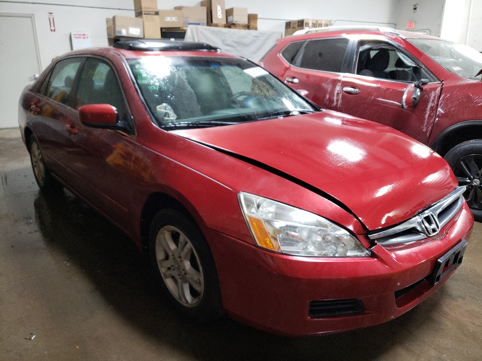 Photo 1 from auction – 2007 HONDA ACCORD EX with VIN 1HGCM56757A039062