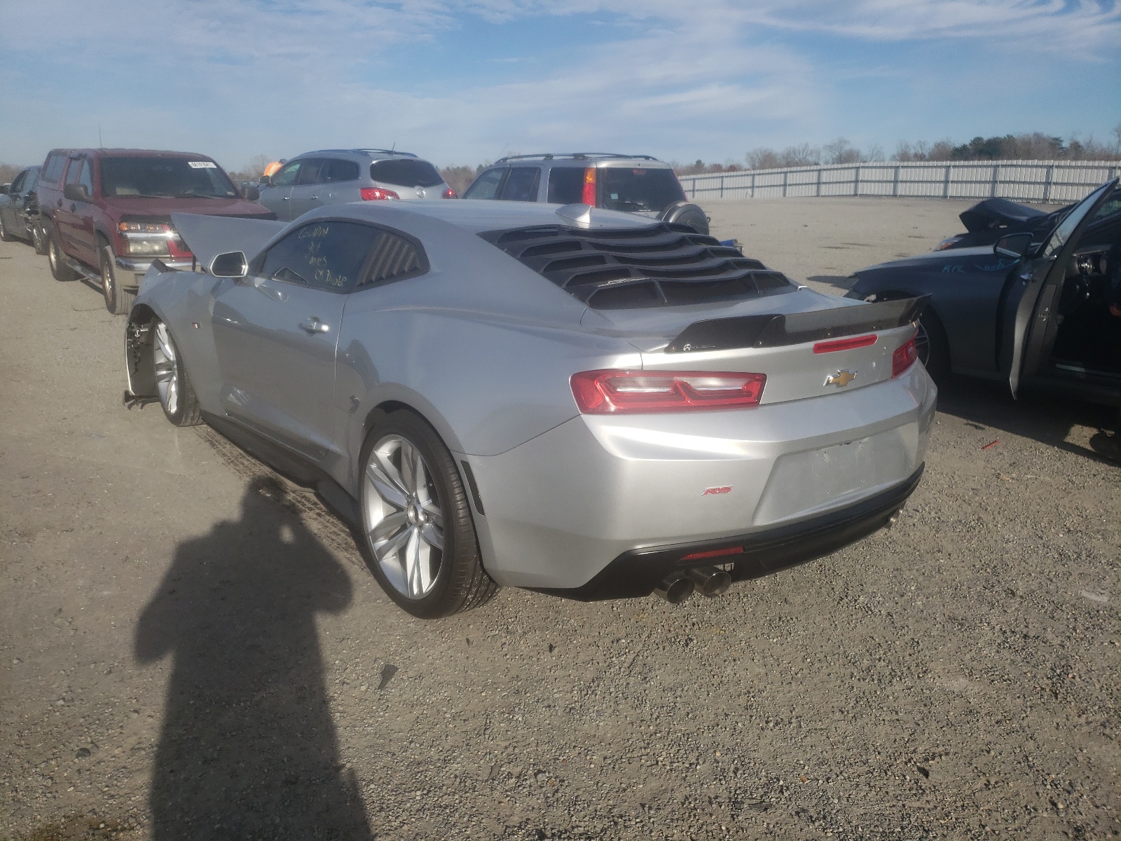 Photo 3 from auction – 2017 CHEVROLET CAMARO LT with VIN 1G1FB1RS2H0106579