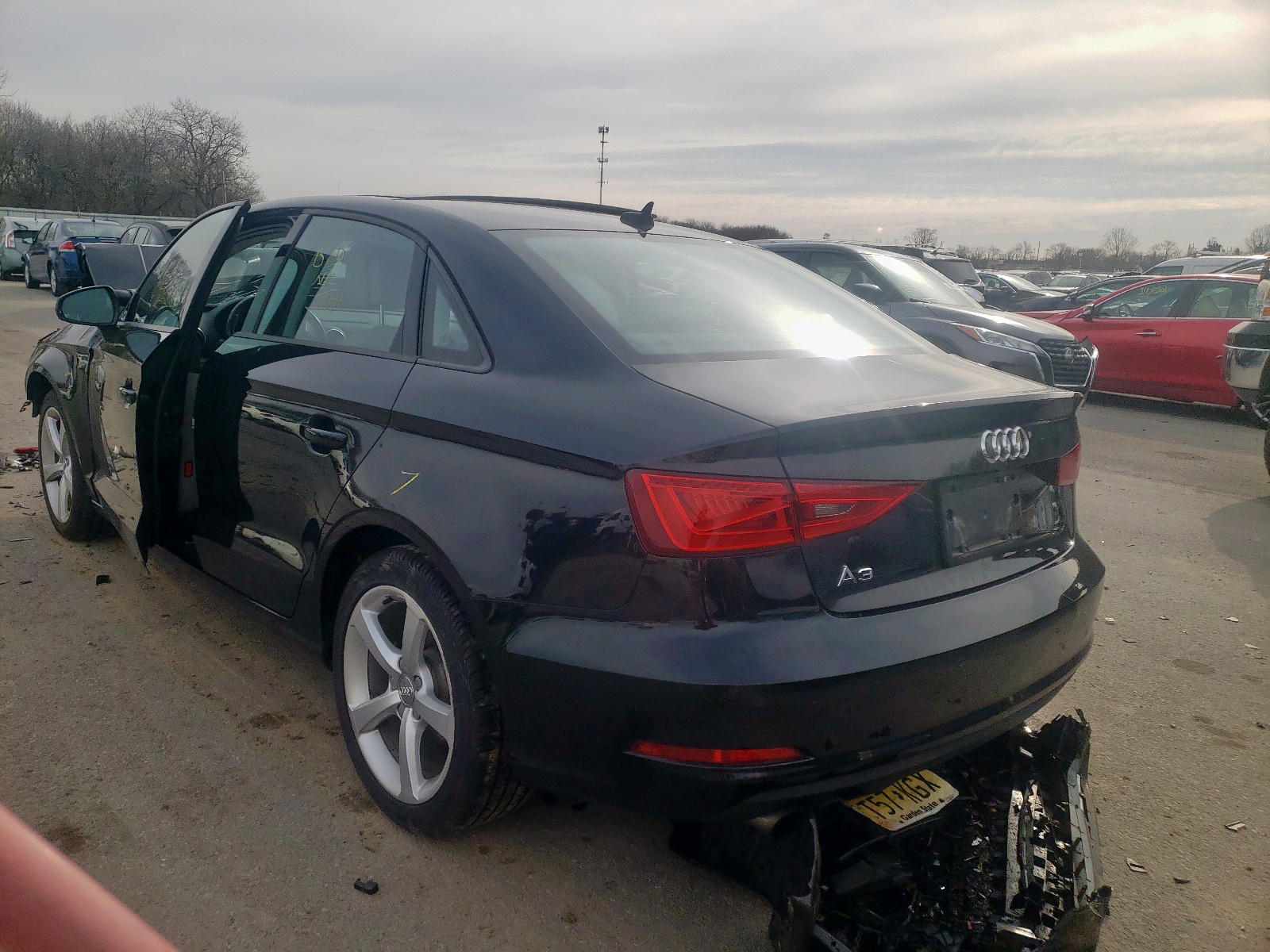Photo 3 from auction – 2015 AUDI A3 PREMIUM with VIN WAUACGFF6F1126606