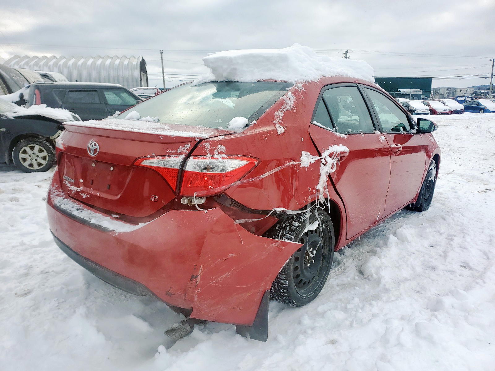 Photo 4 from auction – 2014 TOYOTA COROLLA L with VIN 2T1BURHE0EC097747