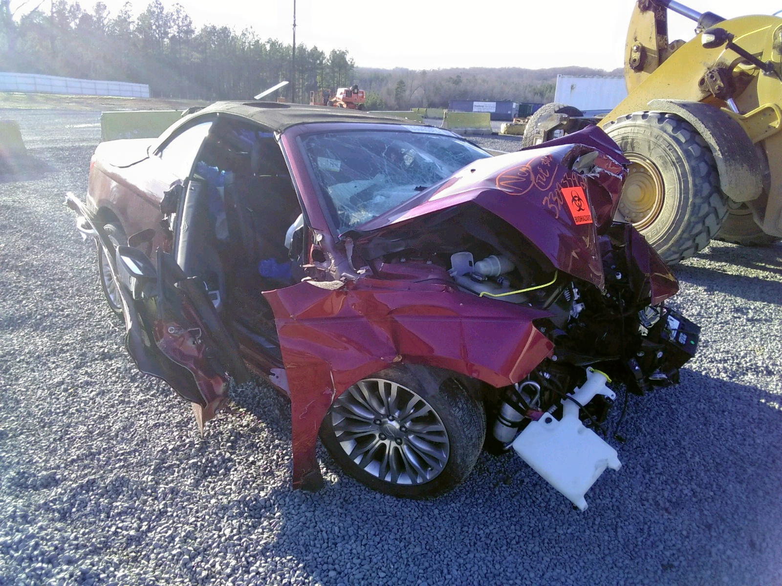 CHRYSLER 200 LIMITE 2013 with VIN 1C3BCBFGXDN500597 - Photo from auction