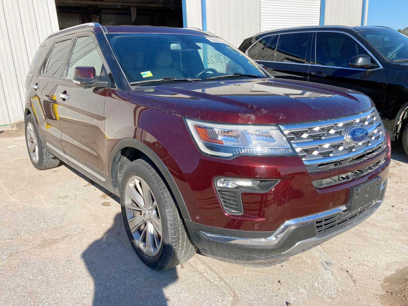 Photo 1 from auction – 2018 FORD EXPLORER L with VIN 1FM5K7FH1JGC70266