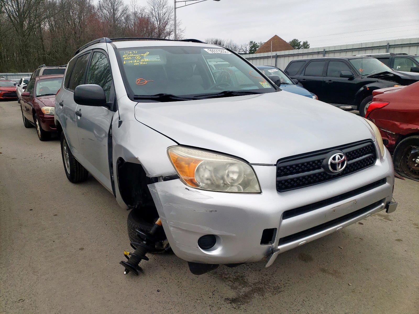 TOYOTA RAV4 2008 with VIN JTMBD33V486084290 - Photo from auction