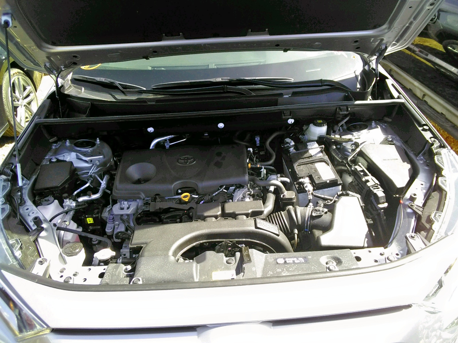 Photo 7 from auction – 2021 TOYOTA RAV4 XLE with VIN 2T3P1RFV5MC249982