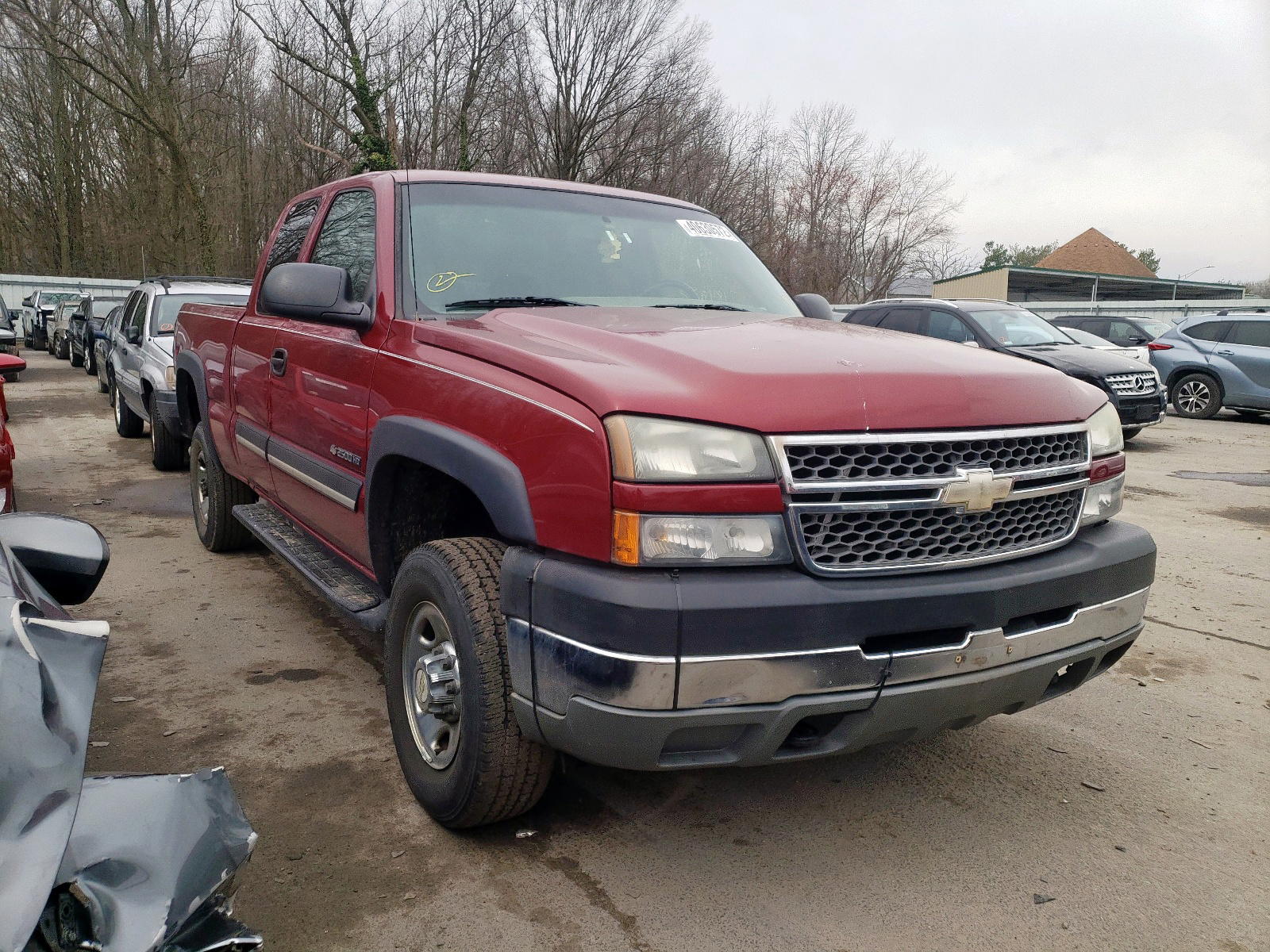 CHEVROLET SILVERADO 2005 with VIN 1GCHK29U25E340873 - Photo from auction