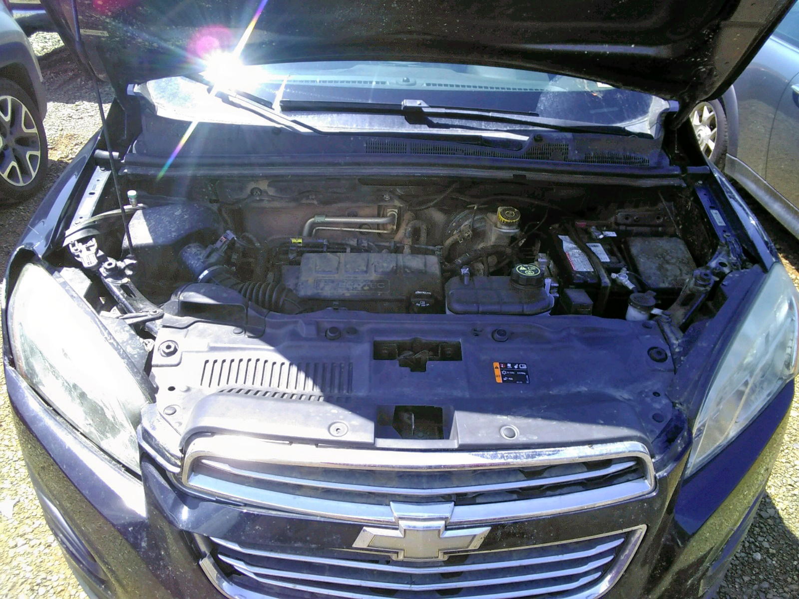 Photo 7 from auction – 2015 CHEVROLET TRAX 1LS with VIN 3GNCJPSBXFL218869