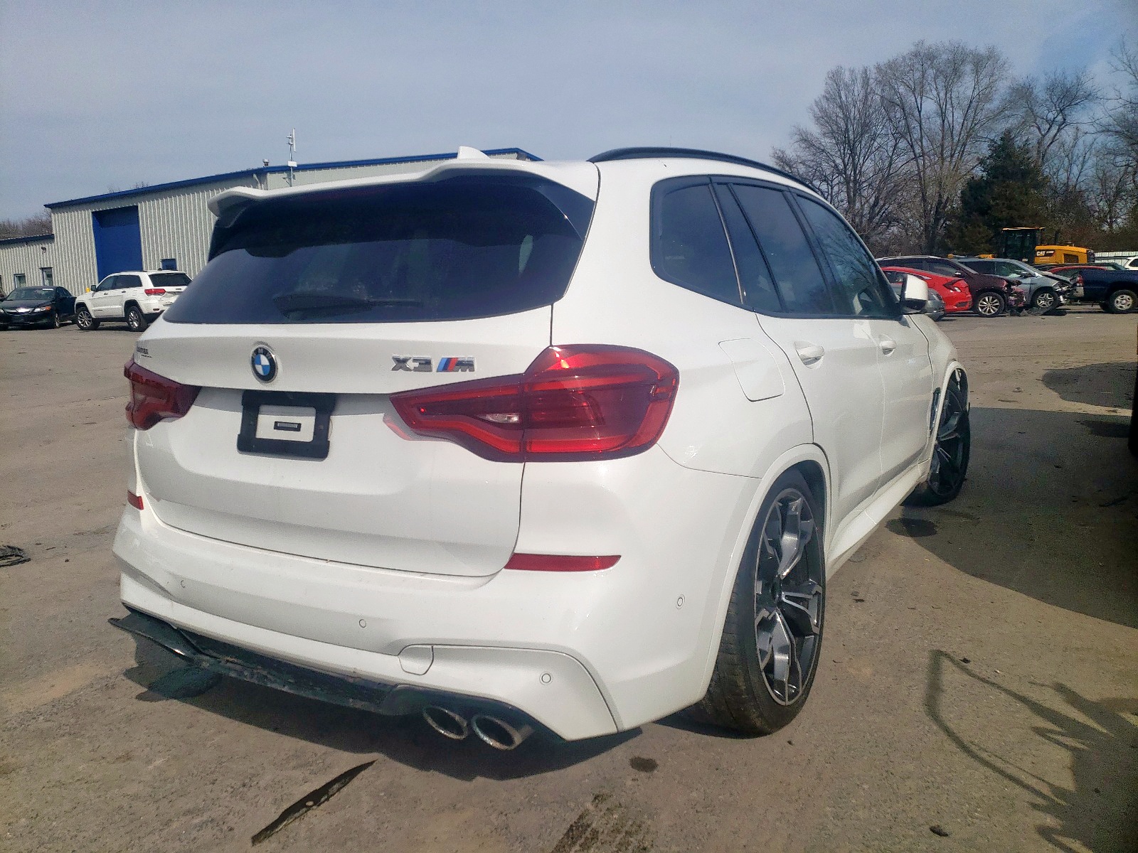 Photo 4 from auction – 2020 BMW X3 M COMPE with VIN 5YMTS0C0XL9B31837