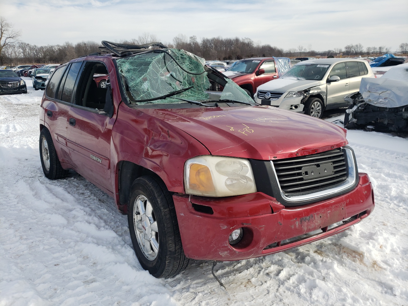 GMC ENVOY 2004 z numerem VIN 1GKDT13SX42370432 - Zdjęcie z aukcji