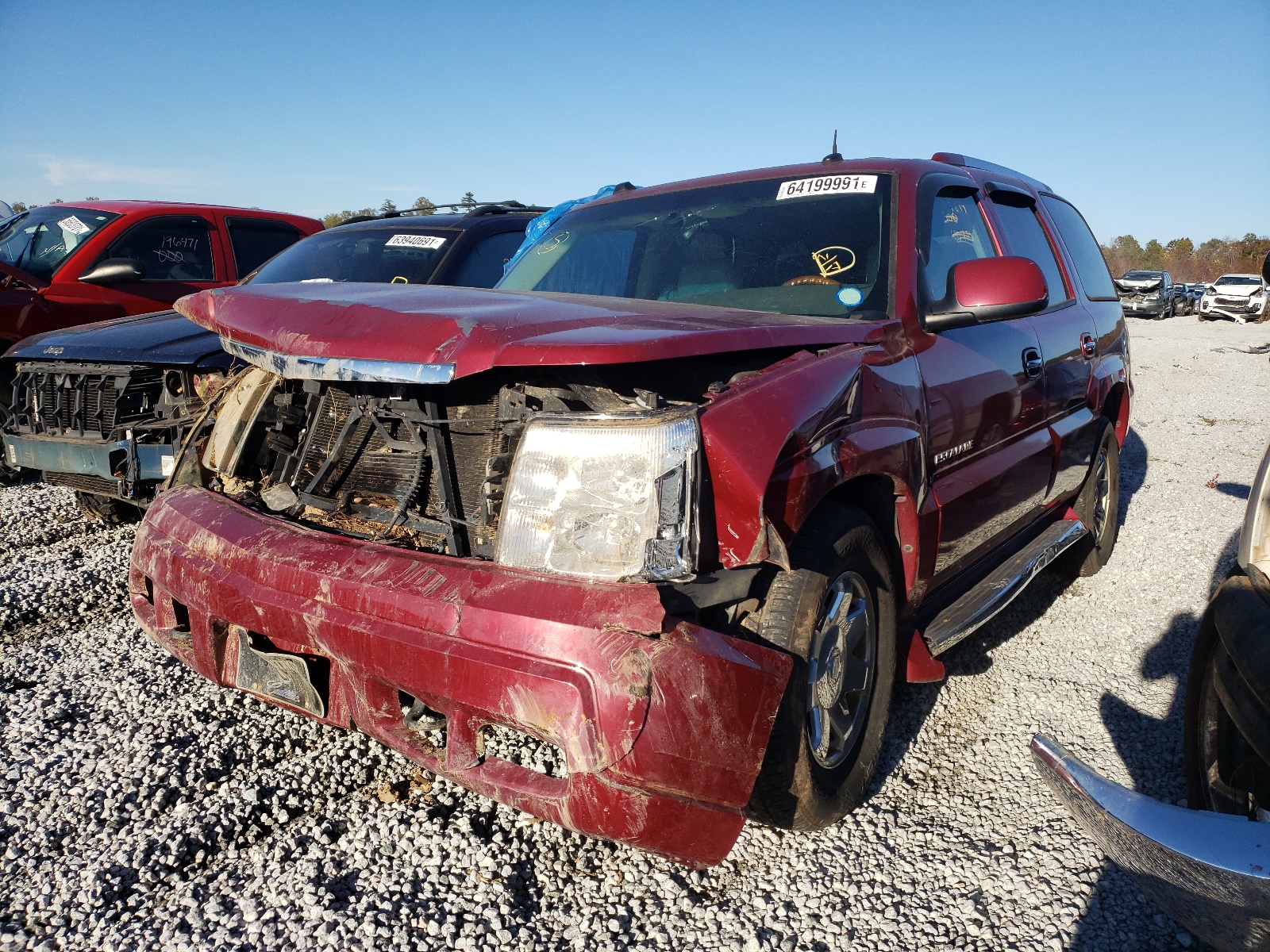 Photo 2 from auction – 2004 CADILLAC ESCALADE L with VIN 1GYEC63T84R130707