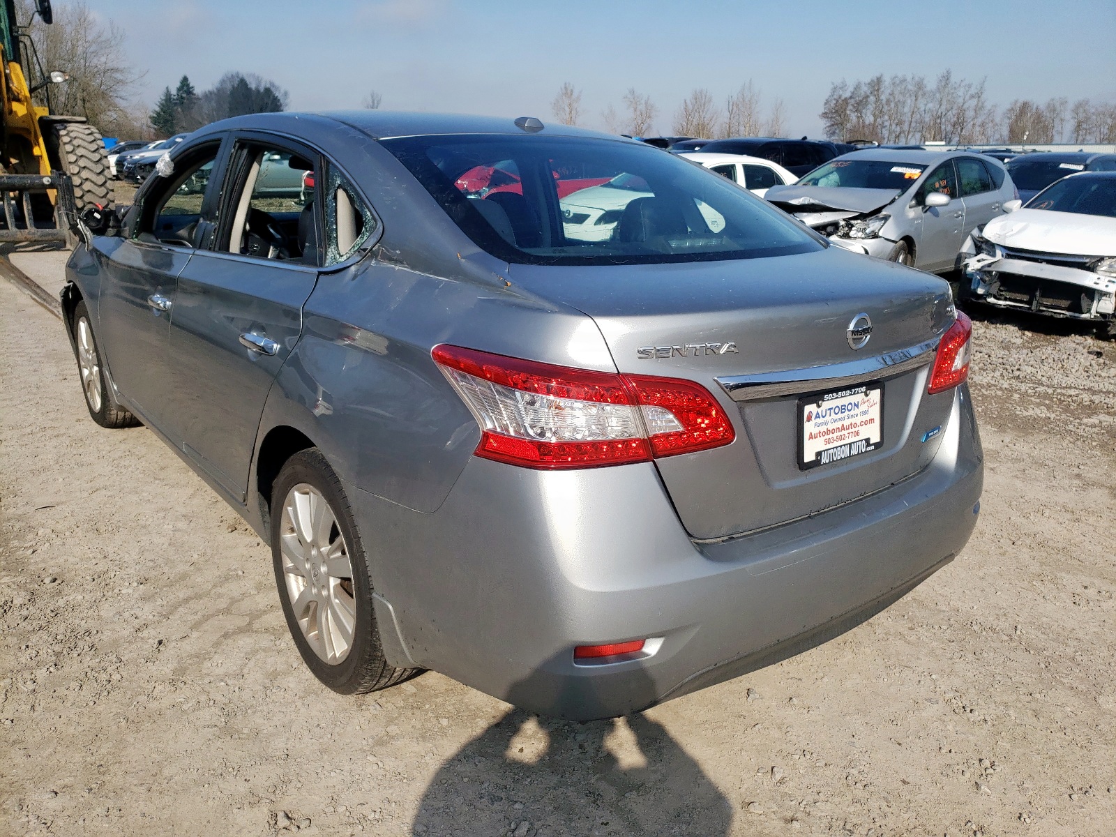 Photo 3 from auction – 2014 NISSAN SENTRA S with VIN 3N1AB7AP0EY237753
