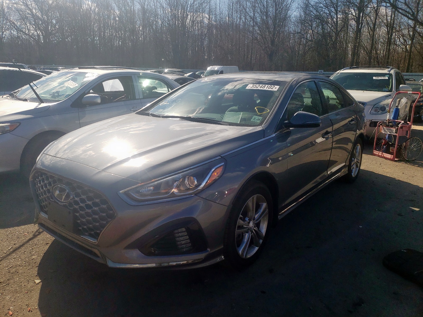 Photo 2 from auction – 2019 HYUNDAI SONATA LIM with VIN 5NPE34AF6KH741895