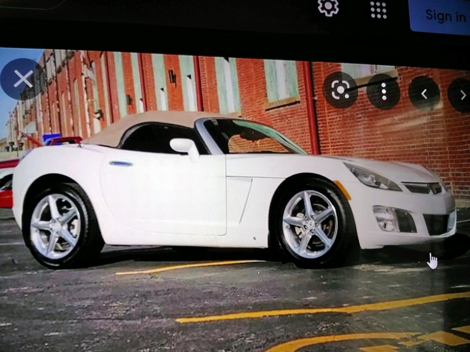 Photo 1 from auction – 2007 SATURN SKY REDLIN with VIN 1G8MG35X87Y768901