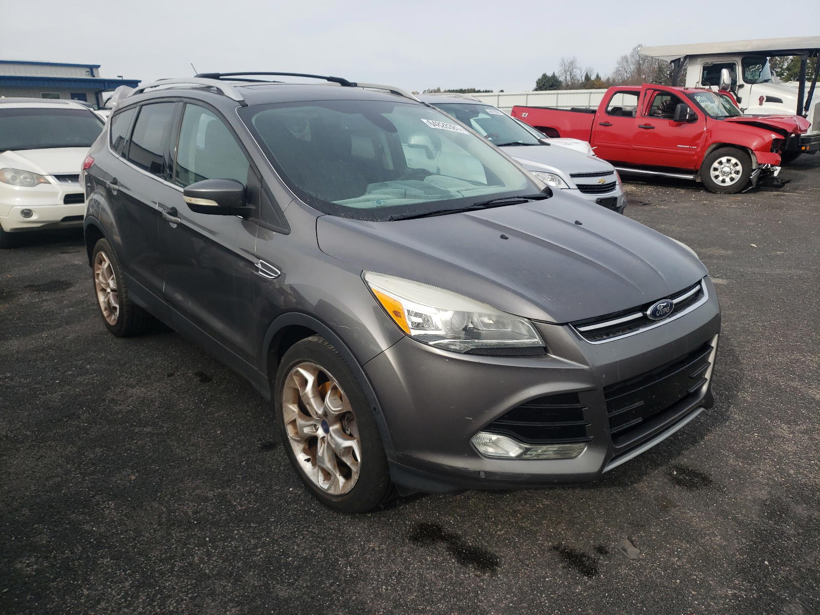 FORD ESCAPE TIT 2013 with VIN 1FMCU0J91DUC91424 - Photo from auction