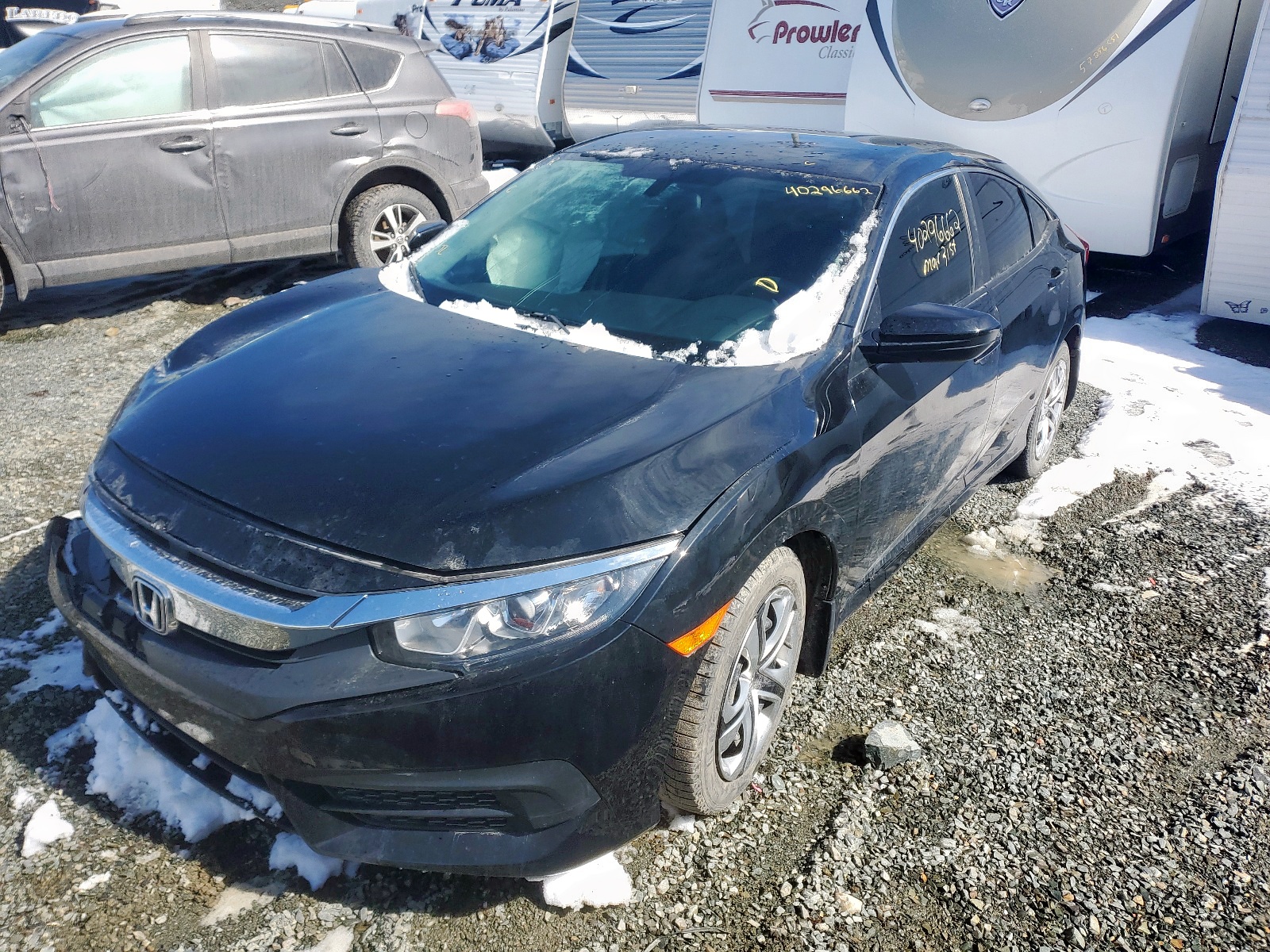 Photo 2 from auction – 2016 HONDA CIVIC LX with VIN 2HGFC2F5XGH003270